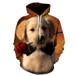 BLUZA 3D PIES UNISEX rozmiar  XXS-4XL