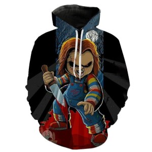 BLUZA 3D LALECZKA CHUCKY UNISEX rozmiar  XXS-4XL