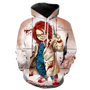 BLUZA 3D LALECZKA CHUCKY UNISEX rozmiar  XXS-4XL