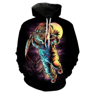 BLUZA 3D LALECZKA CHUCKY UNISEX rozmiar  XXS-4XL