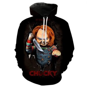 BLUZA 3D LALECZKA CHUCKY UNISEX rozmiar  XXS-4XL