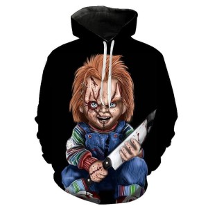 BLUZA 3D LALECZKA CHUCKY UNISEX rozmiar  XXS-4XL