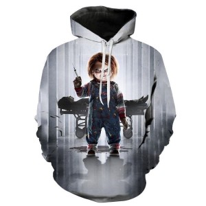 BLUZA 3D LALECZKA CHUCKY UNISEX rozmiar  XXS-4XL