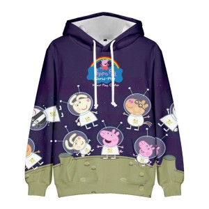 BLUZA 3D dla dzieci BAJKA Peppa Pig ROZMIAR 100-160