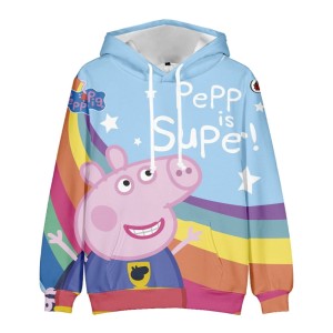 BLUZA 3D dla dzieci BAJKA Peppa Pig ROZMIAR 100-160