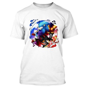 Koszulka T-Shirt 3D SONIC Dla Dzieci ROZMIAR 100-160