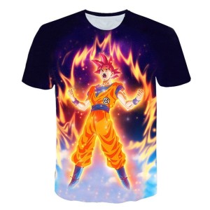 Koszulka T-Shirt 3D DRAGON BALL Dla Dzieci ROZMIAR 100-160