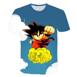 Koszulka T-Shirt 3D DRAGON BALL Dla Dzieci ROZMIAR 100-160