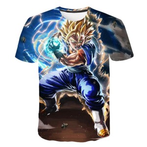 Koszulka T-Shirt 3D DRAGON BALL Dla Dzieci ROZMIAR 100-160