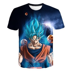Koszulka T-Shirt 3D DRAGON BALL Dla Dzieci ROZMIAR 100-160