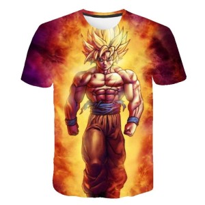 Koszulka T-Shirt 3D DRAGON BALL Dla Dzieci ROZMIAR 100-160