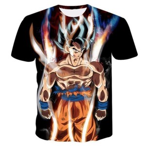 Koszulka T-Shirt 3D DRAGON BALL Dla Dzieci ROZMIAR 100-160