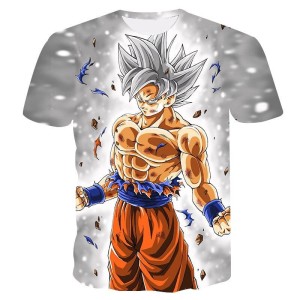 Koszulka T-Shirt 3D DRAGON BALL Dla Dzieci ROZMIAR 100-160