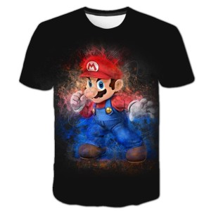 Koszulka T-Shirt 3D SUPER MARIO Dla Dzieci ROZMIAR 100-160