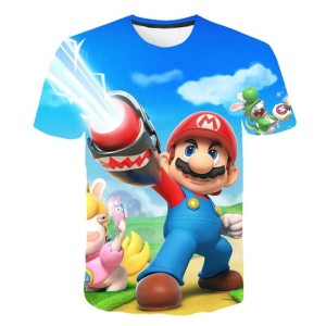 Koszulka T-Shirt 3D SUPER MARIO Dla Dzieci ROZMIAR 100-160