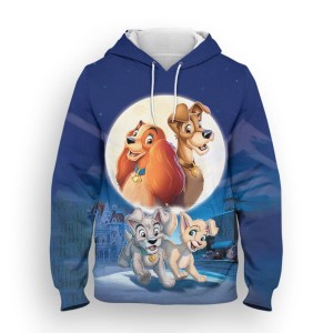 BLUZA 3D dla dzieci BAJKA pies ROZMIAR 100-160 