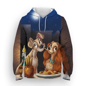 BLUZA 3D dla dzieci BAJKA pies ROZMIAR 100-160