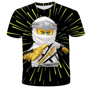 Koszulka T-Shirt 3D NINJAGO Dla Dzieci ROZMIAR 100-160