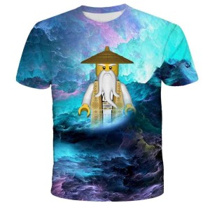Koszulka T-Shirt 3D NINJAGO Dla Dzieci ROZMIAR 100-160