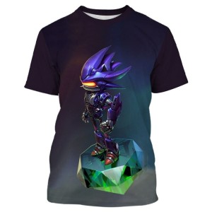 Koszulka T-Shirt 3D SONIC Dla Dzieci ROZMIAR 100-160
