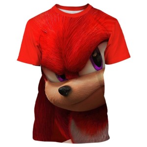 Koszulka T-Shirt 3D SONIC Dla Dzieci ROZMIAR 100-160