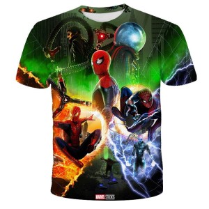 Koszulka T-Shirt 3D AVENGERS SPIDERMAN Dla Dzieci ROZMIAR 100-160