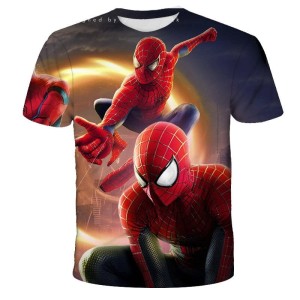 Koszulka T-Shirt 3D AVENGERS SPIDERMAN Dla Dzieci ROZMIAR 100-160