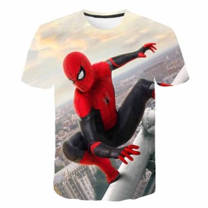 Koszulka T-Shirt 3D AVENGERS SPIDERMAN Dla Dzieci ROZMIAR 100-160