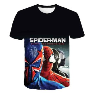 Koszulka T-Shirt 3D AVENGERS SPIDERMAN Dla Dzieci ROZMIAR 100-160