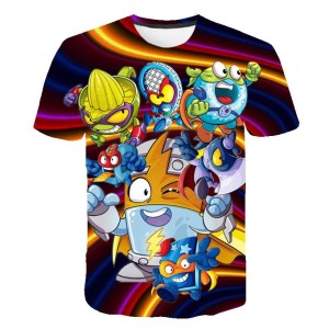 Koszulka T-Shirt 3D SUPER ZINGS Dla Dzieci ROZMIAR 100-160