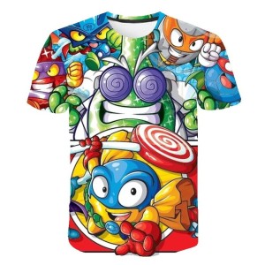 Koszulka T-Shirt 3D SUPER ZINGS Dla Dzieci ROZMIAR 100-160