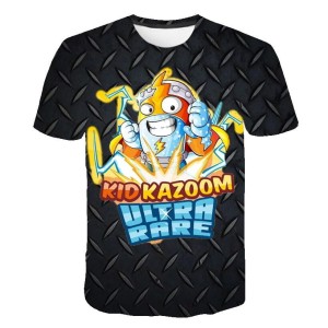 Koszulka T-Shirt 3D SUPER ZINGS Dla Dzieci ROZMIAR 100-160