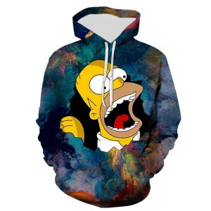 BLUZA 3D dla dzieci BAJKA simpsonowie ROZMIAR 100-160