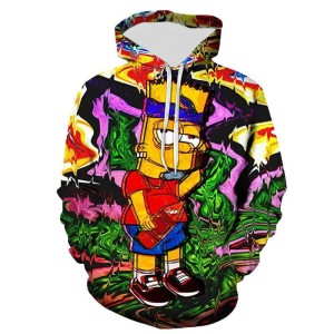 BLUZA 3D dla dzieci BAJKA simpsonowie ROZMIAR 100-160