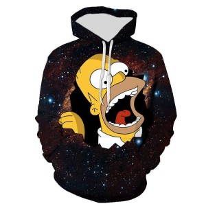 BLUZA 3D dla dzieci BAJKA simpsonowie ROZMIAR 100-160