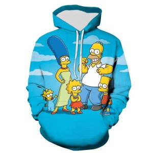 BLUZA 3D dla dzieci BAJKA simpsonowie ROZMIAR 100-160 