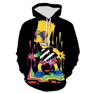 BLUZA 3D dla dzieci BAJKA simpsonowie ROZMIAR 100-160 