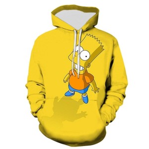 BLUZA 3D dla dzieci BAJKA simpsonowie ROZMIAR 100-160 