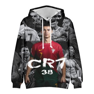 BLUZA 3D Piłkarze RONALDO ROZMIAR 100-160