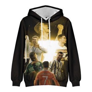BLUZA 3D Piłkarze RONALDO ROZMIAR 100-160