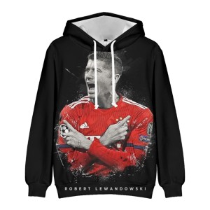 BLUZA 3D Piłkarze Lewandowski ROZMIAR 100-160