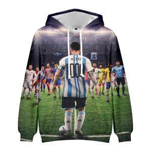 BLUZA 3D Piłkarze MESSI ROZMIAR 100-160
