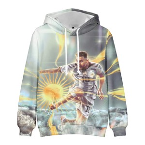 BLUZA 3D Piłkarze MESSI ROZMIAR 100-160