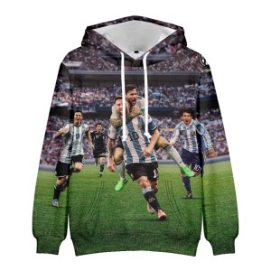 BLUZA 3D Piłkarze MESSI ROZMIAR 100-160