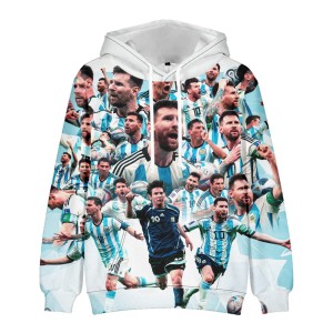 BLUZA 3D Piłkarze MESSI ROZMIAR 100-160