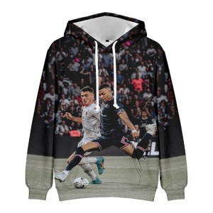 BLUZA 3D Piłkarze Mbappe ROZMIAR 100-160