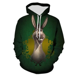 BLUZA 3D dla dzieci BAJKA shrek ROZMIAR 100-160