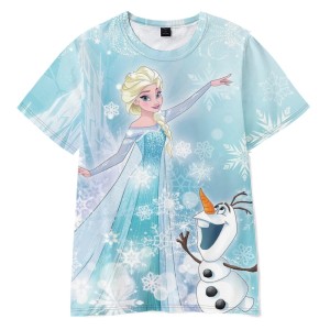 Koszulka T-Shirt 3D kraina lodu ELSA Dla Dzieci ROZMIAR 100-160