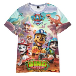 Koszulka T-Shirt 3D bajka PSI PATROL Dla Dzieci ROZMIAR 100-160