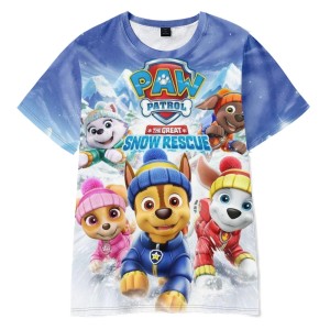 Koszulka T-Shirt 3D bajka PSI PATROL Dla Dzieci ROZMIAR 100-160